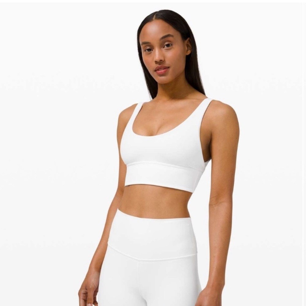 lululemon white align bra size 6